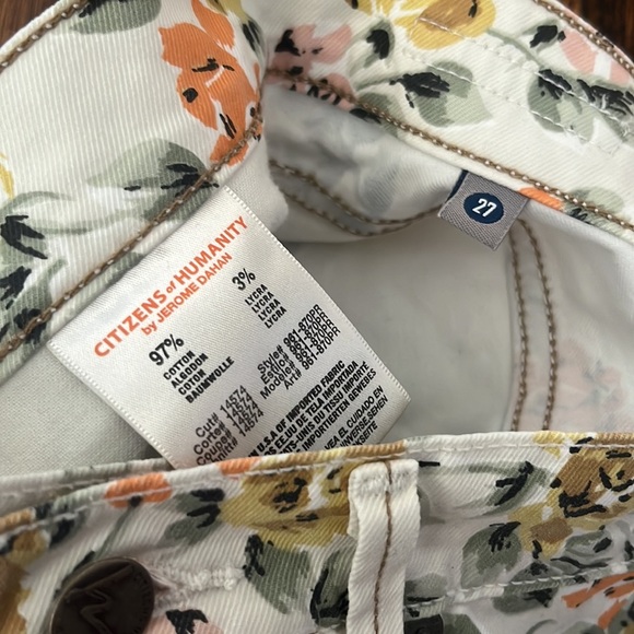 Citizens of Humanity Floral Shorts - Picture 7 of 9